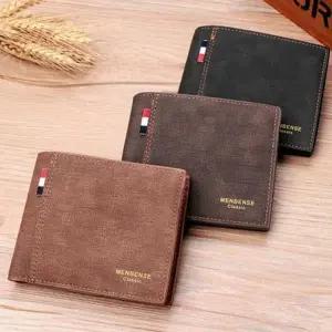 [셀러에이드]반지갑 빈티지 남성 남자 학생 선물 남성지갑 남성카드지갑