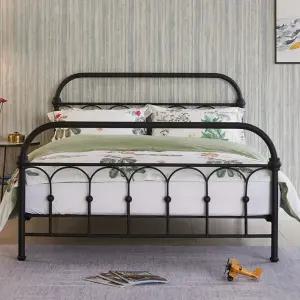 엔틱 침대프레임 퀸 수입가구 호텔 철제 빈티지 받침대 저상형