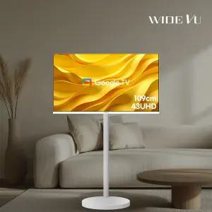 [와이드무빙뷰] 화이트에디션 삼탠바이미V2 셋트 109cm(43인치) UHD 4K 스마트