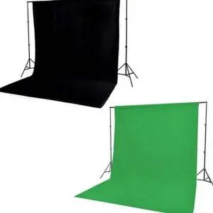 배경천 스튜디오 이동식 라이브 스탠드 접이식 유튜브 크로마키