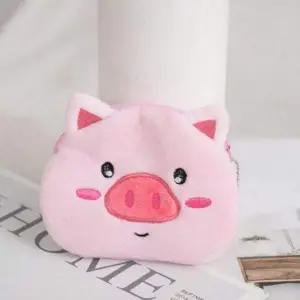 귀여운 어린이 동물 키링 동전 돼지 지갑 고리형 돼지미니지갑