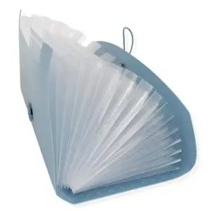 [골드스마일]색랜덤 1개 13칸 아코디언 통장지갑 통장집 영수증 문서보관