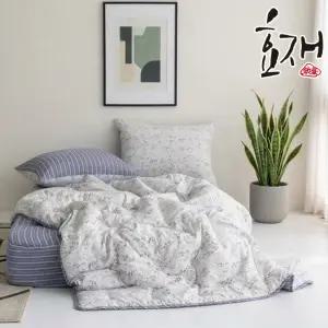쿠버 간절기용 모달 옥수수솜 차렵이불 베개세트(Q) by효재