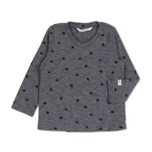 [뿌야뿌][뿌야뿌] 별별브이넥티셔츠(PE1TUTS06N_GY)