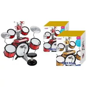 어린이악기장난감 연주 피아노 마이크 재즈 드럼 임의 배송 세트