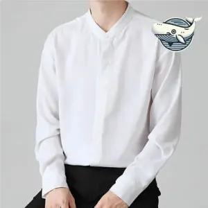 아우터형셔츠 편안한 모던 세미정장 남자 차이나카라 기본핏