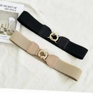 와이드 캐주얼 여성 벨트 넓은 코디 원피스 베이직 장식벨트