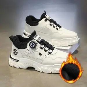 캐주얼슈즈 남성 데일리 보아끈 털안감 겨울 운동화 0 9 신발 방한 남자 패션슈즈