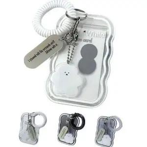 홀더 교통카드 케이스 학생 신용 목걸이형 다용도 캐릭터키링