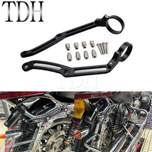 할리 투어링 배거 2014-2026 쇼크 리모트 리저버 마운트 브래킷 하드웨어 키트 올린스 HD 044 및 레전드 레