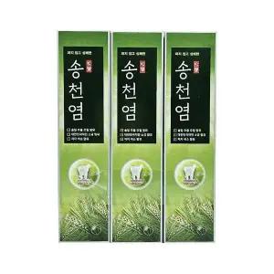 약용성분 잇몸전용 치약 솔잎향 송염 120g 3입