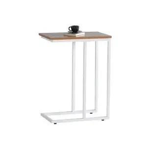 [하프클럽/셀러허브]화이트 쇼파보조테이블 소파간이티사이 500