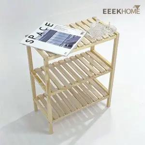 [하프클럽/셀러허브]이크홈 원목 다용도선반 수납선반 3단 500