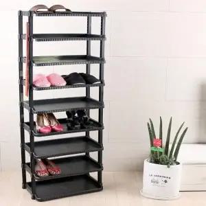 [하프클럽/셀러허브]신발정리대 천커버 현관정리 신발장 18켤레