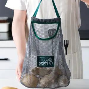 주방 야채 과일 보관망 메쉬 양파 주머니 큰사이즈 마늘망 정리 통풍 yuz8+9ZVo