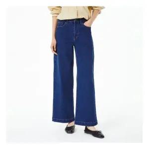 간절기룩 [JAJU/자주] 여 세미와이드 데님_블루