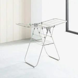 [에이치플러스몰]튼튼한 접이식 미니 빨래건조대 실내용 소형 의류 거치대 틈새수납