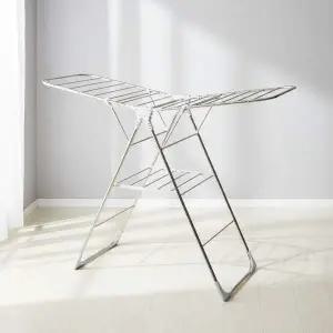 [에이치플러스몰]대용량 나비형 빨래건조대 특대형 이불 수건 건조 튼튼한 접이식