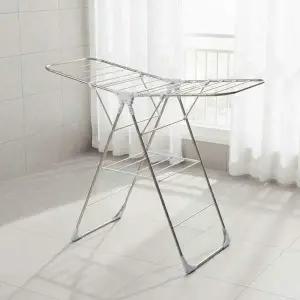 [에이치플러스몰]튼튼한 대형 접이식 이불 빨래건조대 베란다용