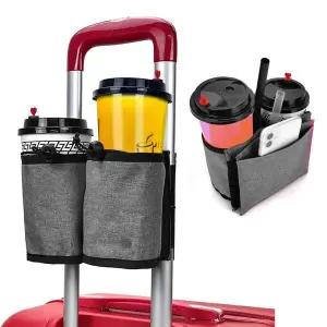 여행용 컵거치대 휴대용 컵홀더 미니파우치 여행가방 소지품 수납