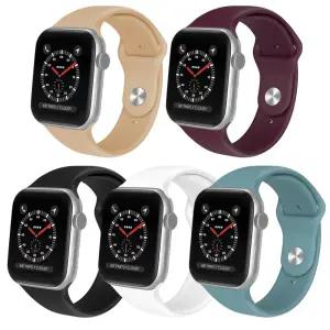 애플워치4 호환 실리콘 스트랩 스포츠밴드 시계줄 40mm 44mm