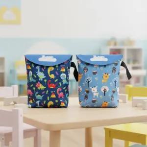 꼬마 방수파우치 여행용 미니 이너백 어린이집 준비물 정리백 화장품 기저귀 주머니 약파우치