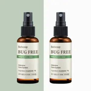 베베숲 버그프리 모기기피제 벌레기피제 스프레이 50ml 2개