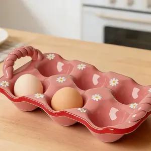 세라믹 비주얼 에그 계란판 트레이