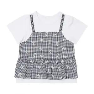 [티파니](강남점)블랙 체크 뷔스티에 TS(T52KKT010)