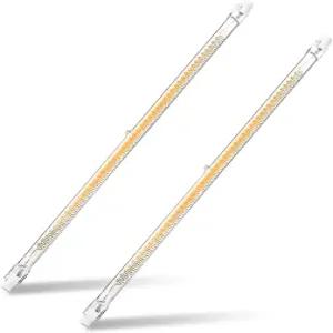 400W 닭장 히터 전구 닭 열 램프용 교체 액세서리 병아리 가금류 반려동물용 브로더 튜브 2팩