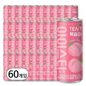 (대일) N9C8U4D5 아이스티 복숭아 음료 업소용 240ml 총60개입