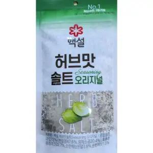 백설허브맛솔트(순한맛)100g W3Q8T0W0