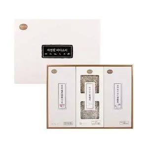 만족 C3B1U8W7 9호 멸치해물국물팩 세멸치 생돌김4봉 명절 선물세트