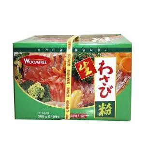 움트리 D8J2B0W3 생와사비분200gX10개