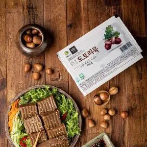 명인이 F7R6K9B9 만든 국산 도토리묵 400g 2팩(3~4인분)