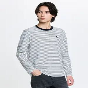 헤지스 남성 26SS HZTS6A343WT 스트라이프 긴팔 티셔츠22473054242343843