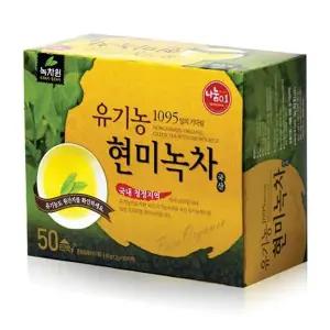 국내산 H2Y3S0P4 유기농 현미녹차 1.2gx50T 녹차원