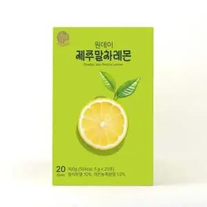 우리차 H2I8B1R1 제주 말차 레몬 5gx20T 송원식품