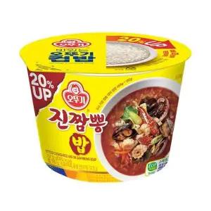 진짬뽕밥 N6K9B7N0 217.5g 12개 1박스 오뚜기