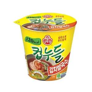 컵누들 C2M0Y1R2 김치쌀국수 컵 34.8Gx15개 1박스 오뚜기