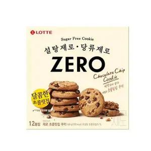 제로 Z4S3J6K6 초콜릿칩쿠키 168g 롯데웰푸드