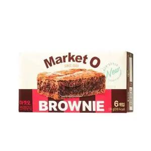 마켓-오 M7Y6O7K3 리얼 브라우니 6입 120G 1박스 16개입
