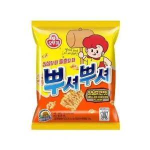 오뚜기 W3V1F7O3 뿌셔뿌셔 양념치킨맛 90g 1박스 24입