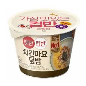 햇반 S2U0K0Z7 컵반 치킨마요덮밥 233g 24개 1박스 CJ