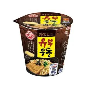 유부우동 E4D0D2E0 컵 62Gx15개 1박스 오뚜기