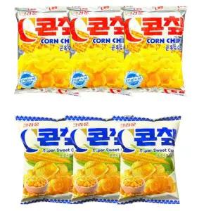 C콘 세트 D8A9K2J6 옥수수맛(3개)+초당옥수수맛(3개)