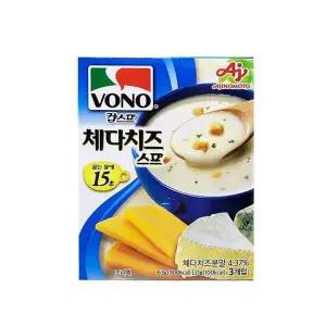 보노 U8I2K1P6 체다치즈스프 21gx3입x30개 농심