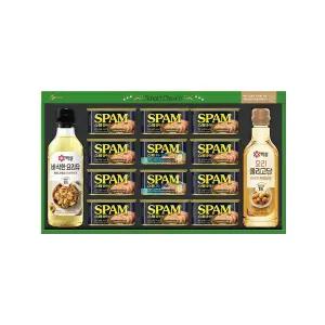 햄선물세트 C2S2P7R2 스팸 프리미엄 블루(개별쇼핑백 포함)