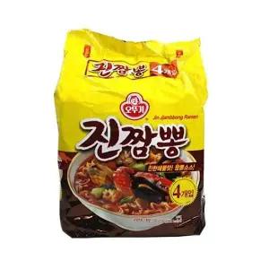 오뚜기 L0L8R1V7 진짬뽕4입x8팩(32개-BOX)