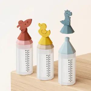 이크 실리콘 검정눈금 투약병 20cc 아기약병 국민투약병 3개 1세트